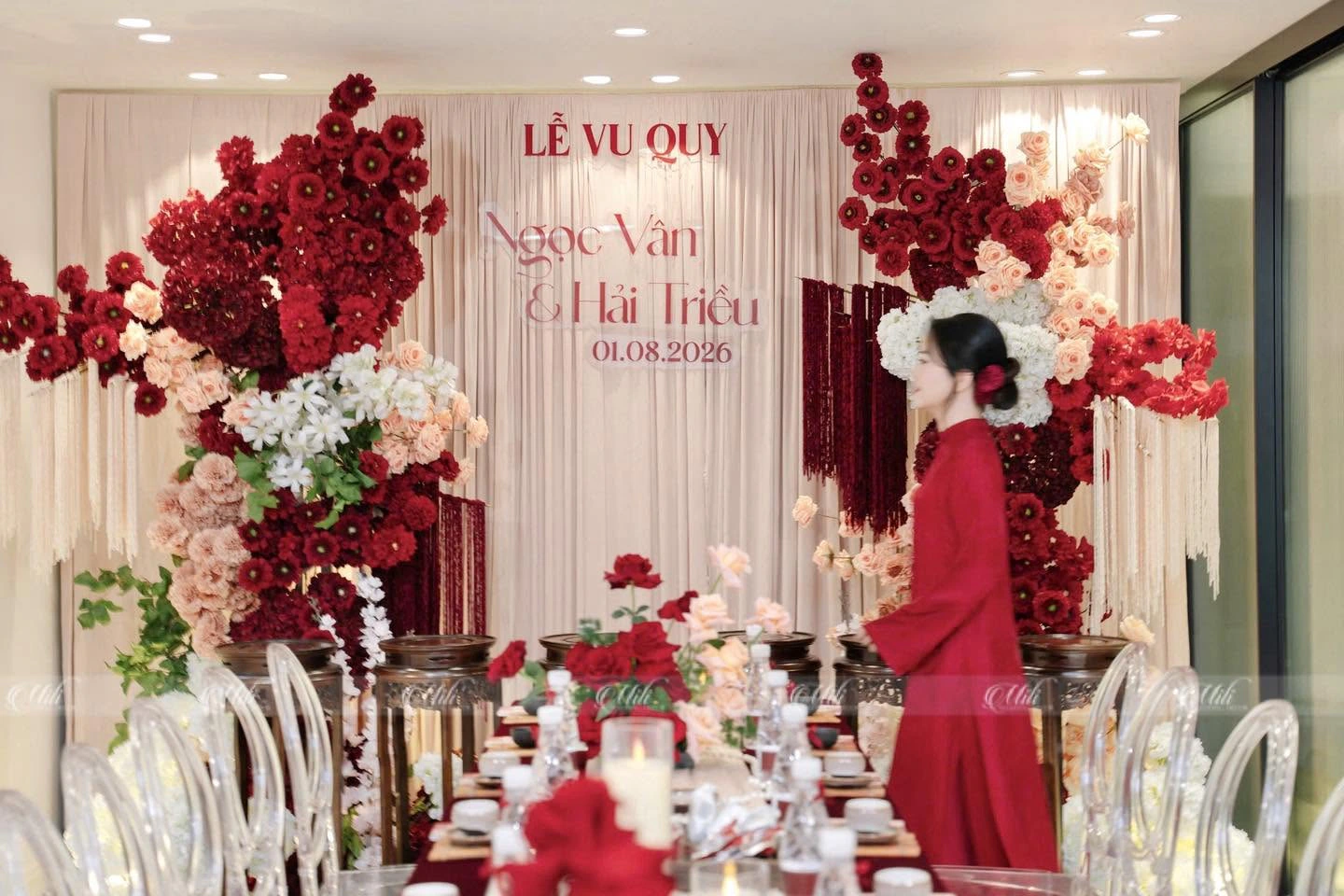 Một lễ gia tiên thực tế được MiLi thực hiện trong không gian gia đình