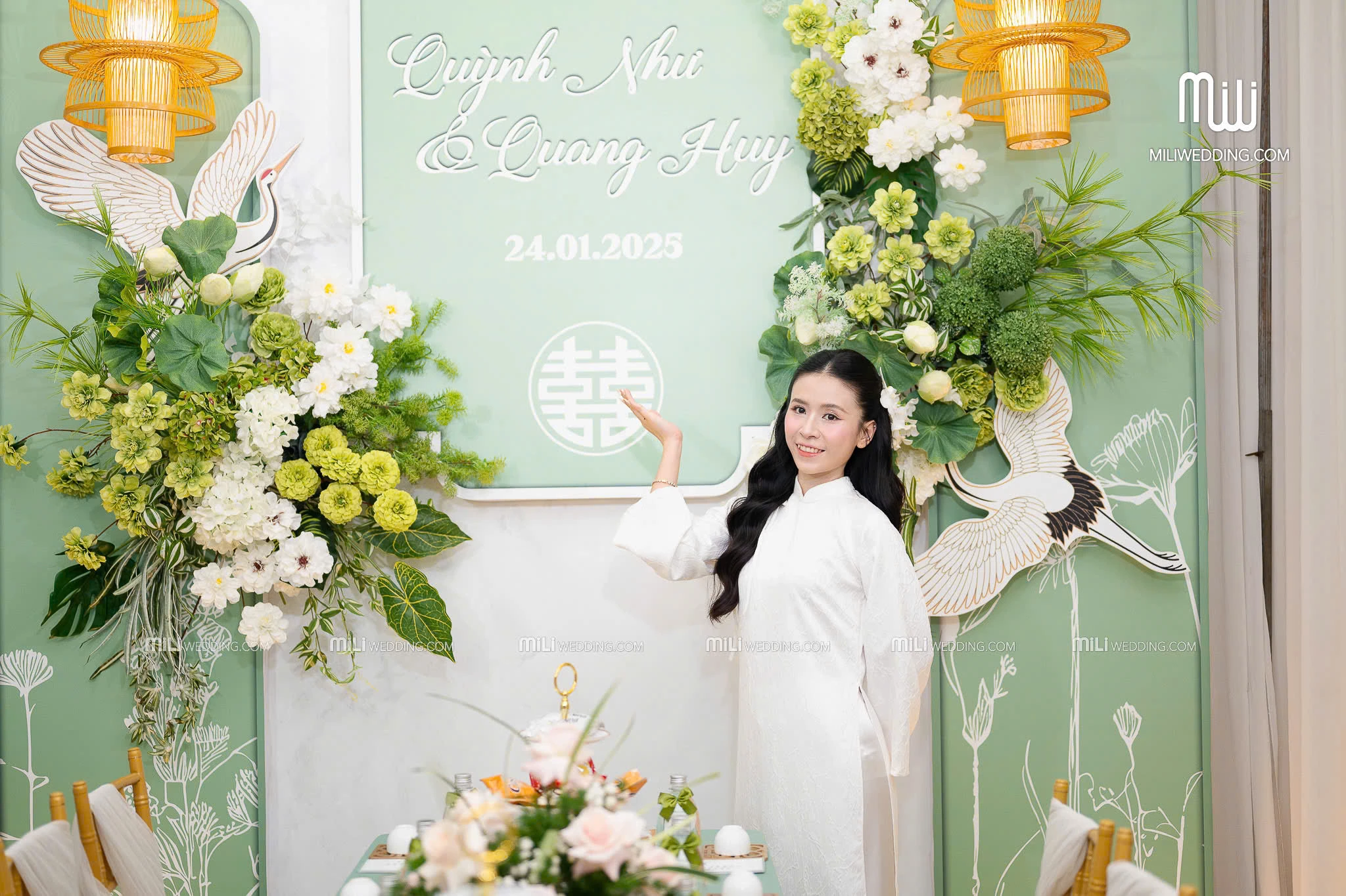Toàn cảnh gói gia tiên Ngọc Lam Hồng Hạc