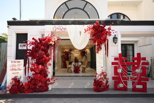 trang trí gia tiên